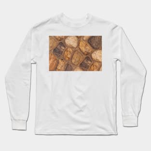 Bricks, Stones, Mortar And Walls – 5 © Long Sleeve T-Shirt